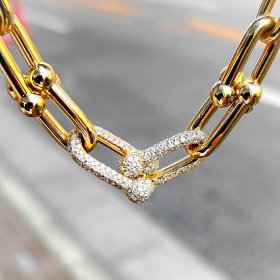 ティファニー ハードウェアネックレス アフターダイヤ完成♪ 修理やアフターサービスも充実☆