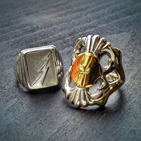 GOROS ゴローズ 指輪 リング サイズ直し キャストリング & サンダーリング 完成♪