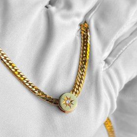 18金 喜平ビーズ ペンダントトップに丸型(ラウンド) 登場♪ K18製無垢のビーズネックレス★