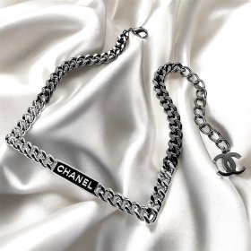 激レア ヴィンテージシャネルネックレス シルバー ブラック COCO チェーンネックレス 入荷！