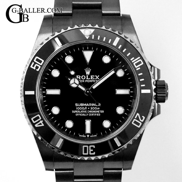 画像1: ROLEX ロレックス サブマリーナ ノンデイト 124060 DLCコーティング 加工 再コーティング