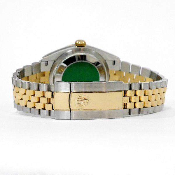 画像5: Rolex Datejust 36 Olive Green Dial VI & IX Diamond Index 126233 Jubilee Bracelet Yellow Gold / SS
