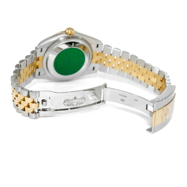 画像6: Rolex Datejust 36 Olive Green Dial VI & IX Diamond Index 126233 Jubilee Bracelet Yellow Gold / SS