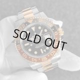 ROLEX GMT-Master II 126711CHNR Everose Gold x Oyster Steel Combination Black Brown Bezel