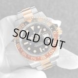【新ギャラ/付属完備】ROLEX ロレックス GMTマスターII 126711CHNR 40mm 黒文字盤 コンビ オイスターブレスレット  /23422