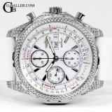 【箱 / 取説 / 冊子 / 美品】BREITLING ブライトリング ベントレーGT パヴェダイヤモンド スペシャルエディション ラバーストラップ Dバックル | 241210