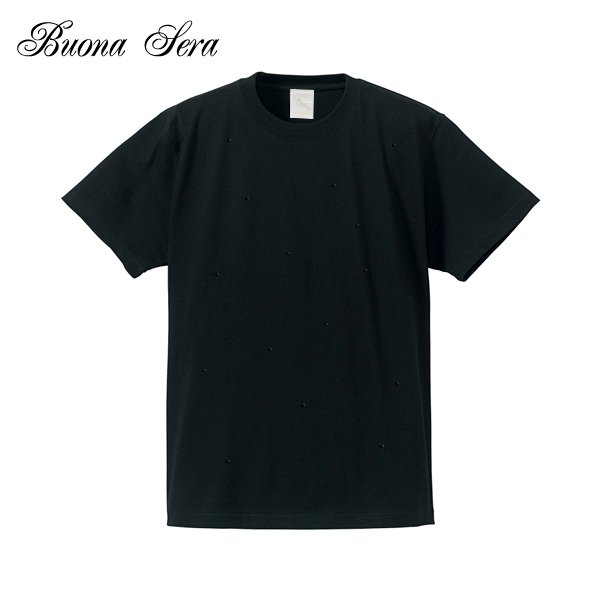 画像4: BUONA SERA/ボナ・セーラ スワロフスキー Tシャツ