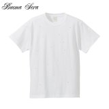 BUONA SERA/ボナ・セーラ スワロフスキー Tシャツ