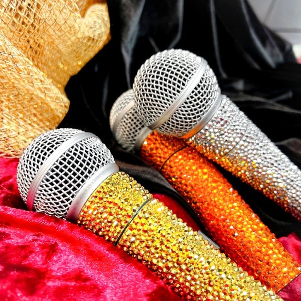 画像4: "17LIVE公式イベント 17 MUSIC SUPER LIVE用" オリジナルマイク デコオーダー 製作実績