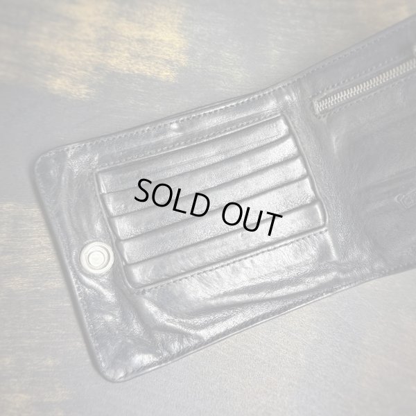 画像5: CHROME HEARTS クロムハーツ 1スナップウォレット クロスボタン 黒 ブラック | 250530