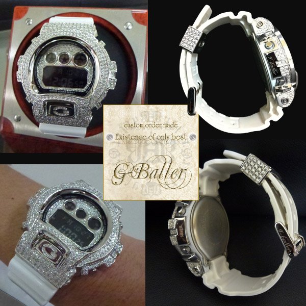 画像5: Gショックカスタム 天然ダイヤ カスタムオーダー 5年保証付