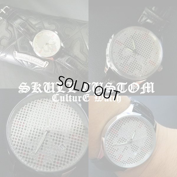 画像1: Custom Culture G-BALLER/カスタム　カルチャー Gボーラー 人気スカルウォッチ スワロフスキー腕時計 