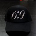 スワロフスキー キャップ イニシャル オーダーメイド スワロCAP