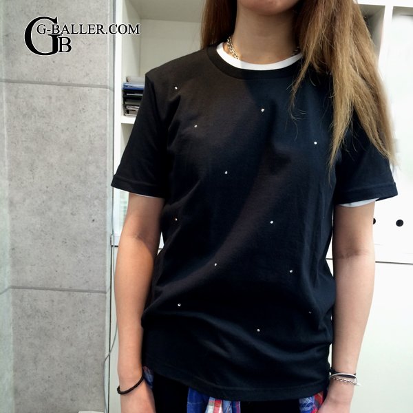 画像6: BUONA SERA/ボナ・セーラ スワロフスキー Tシャツ