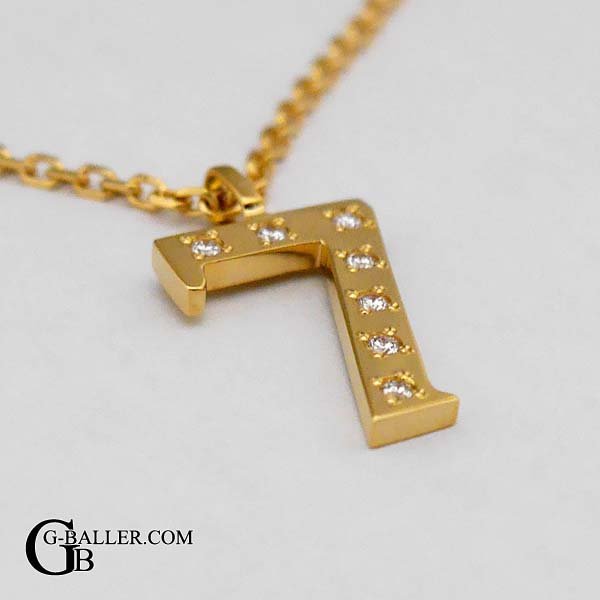 ナンバー７チャーム ダイヤ