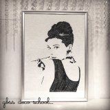 G-BALLER ART | Audrey Hepburn Rhinestone Art