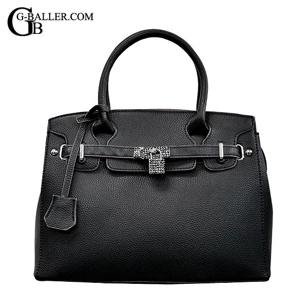 スワロ カデナ レザーバッグ ブラック