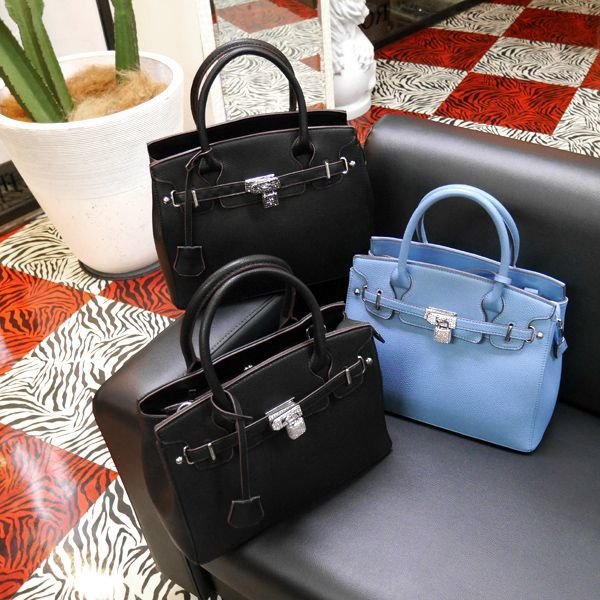 画像6: スワロデコ カデナ 本革レザーバッグ