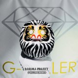 【限定88個 / ハンドメイド】 ダルマ DARUMA  ZEBRA柄 ペイント./ G-BALLER&GBSSDECO