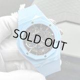 【値下げ】【新品 世界限定100本】ウブロ アエロ・フュージョン クロノグラフ オーリンスキー スカイブルーセラミック 525.ES.0170.RX.ORL22