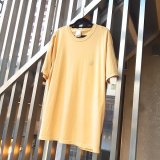 ヴィンテージ/ダメージTシャツ G-BALLER ”G”(Mustard)