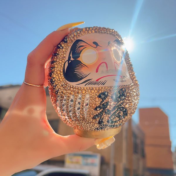 画像4: スワロ デザインだるま フルオーダー ※ご希望の漢字やイニシャル・ロゴ等で作成可能です。DARUMA (Gold) 