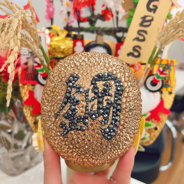 画像5: スワロ デザインだるま フルオーダー ※ご希望の漢字やイニシャル・ロゴ等で作成可能です。DARUMA (Gold) 