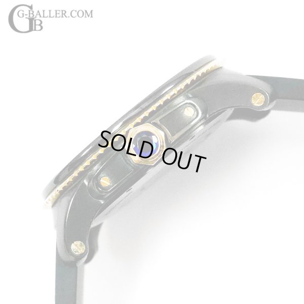 画像3: 【付属完備】CARTIER カリブル ドゥ カルティエ ダイバー ブラック ピンクゴールド W2CA0004 42mm  /230121