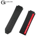 【希少/コラボ/新品】 HUBLOT x PRADA ウブロ プラダ ビッグバン LUNA ROSSA ルナロッサ 世界限定1000本 301.CM.131.RX 44mm用 純正ラバーベルト / 230121