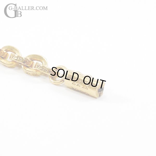 留具の22K刻印部分です。