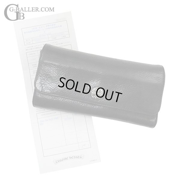 画像11: 【インボイス付属】クロムハーツ JUDY ジュディ クロスボールボタン ヘビーレザーウォレット 黒 ブラック 長財布 | 240501