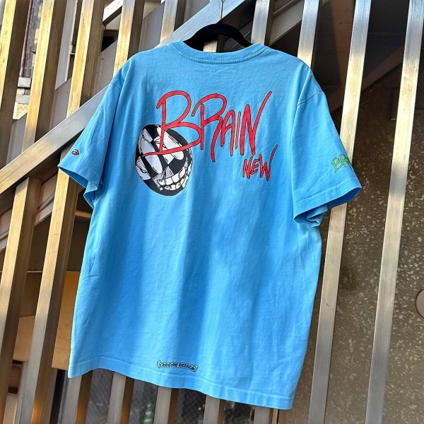 画像1: 【希少XXL】CHROME HEARTS クロムハーツ MATTY BOY マッティボーイ BRAIN NEW ブレインニュー Tシャツ | 251110