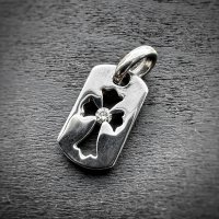 CHROME HEARTS クロムハーツ カットアウトクロス ドッグタグ タイニー ダイヤモンド | 251110