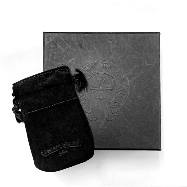 画像5: 【純正BOX / レザーポーチ】CHROME HEARTS クロムハーツ CHクロス スモール with ベイル ペンダント | 251110