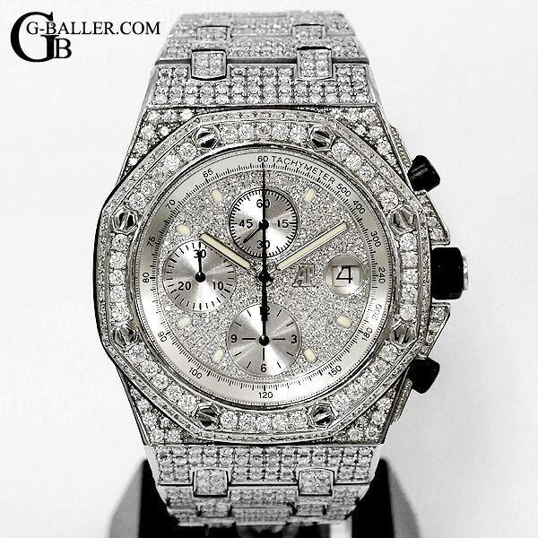 ロイヤルオークオフショアクロノグラフ アフターダイヤ