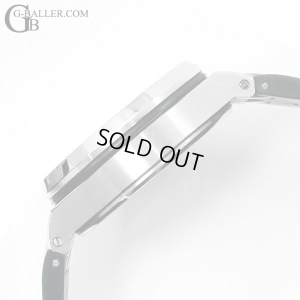 画像4: オーデマピゲ ロイヤルオーク オフショア クロノグラフ ダイヤモンドベゼル 26170ST 黒盤 ラバーストラップ