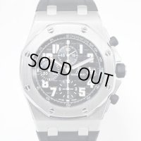 AUDEMARS PIGUET Royal Oak Offshore Chronograph 42mm 26170ST.OO.D101CR.03 Black Dial Rubber Strap