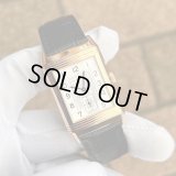 【激レア/極美品/新品レザー】JAEGER LECOULTRE ジャガールクルト レベルソ デュオ K18PG 270.2.54 /221119