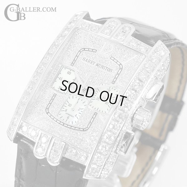 アヴェニューC クロノグラフ 全面ダイヤモンド