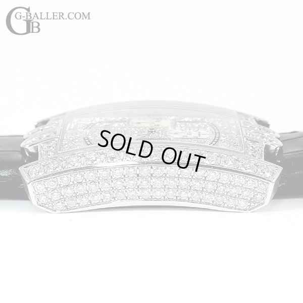 HARRY WINSTON アベニューC クロノグラフ WG ダイヤ