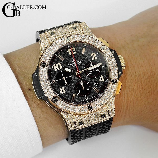 HUBLOTビッグバンゴールド ダイヤ