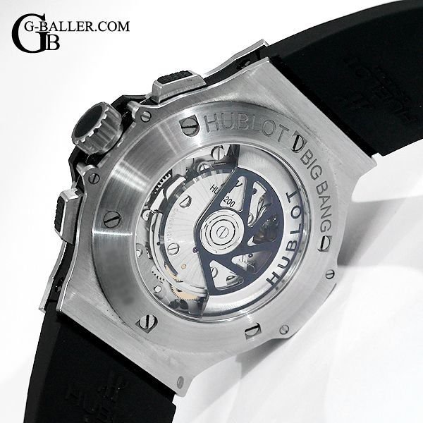 バックスケルトンも高級感があります。