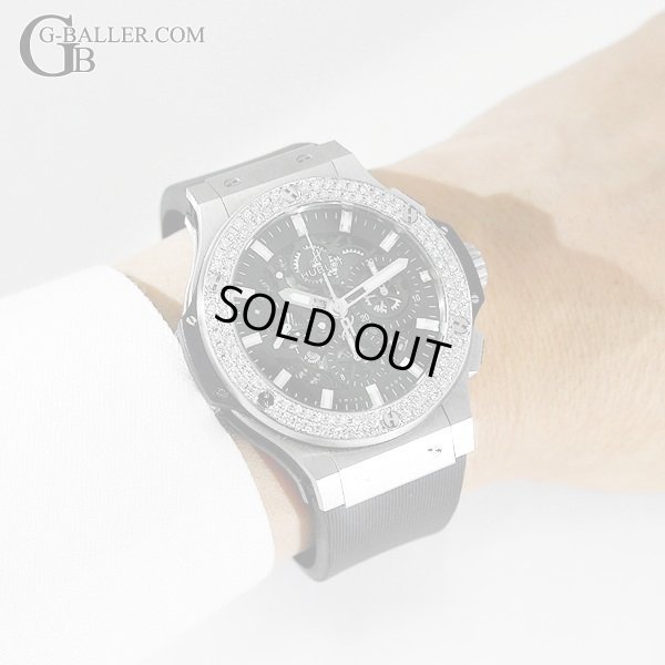 ウブロアエロバン中古 ベゼルダイヤ