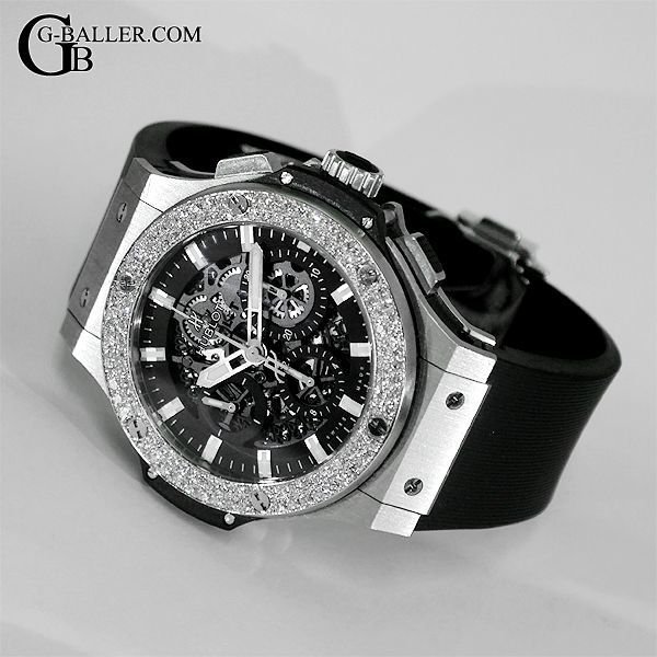 ウブロビッグバン アエロバン ベゼルダイヤ