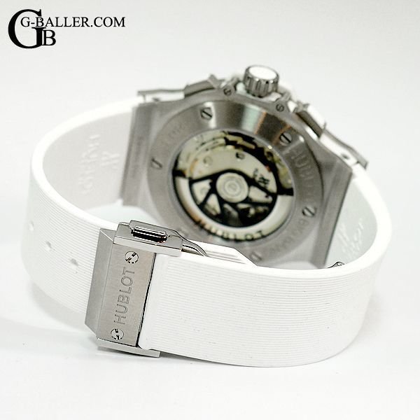 画像5: HUBLOTアエロバン パヴェダイヤ オールホワイト 日本限定モデル/純正ダイヤ