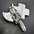 画像2: CHROME HEARTS クロムハーツ スリートリンケッツ ペンダント ダイヤモンド |  250829 (2)