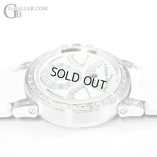 オーシャンクロノグラフ 18KWG ダイヤ 中古美品