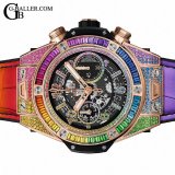 ウブロ ビッグバン ウニコ キングゴールド レインボー 45mm 411.OX.9910.LR.0999 新品