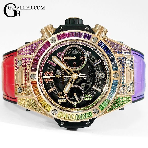 画像3: ウブロ ビッグバン ウニコ キングゴールド レインボー 45mm 411.OX.9910.LR.0999 新品