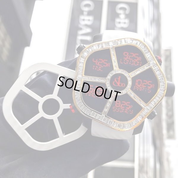 画像8: Jacob & Co. JC Ghost Baguette Diamond 18KPG JC-GST-CBNWH White Rubber